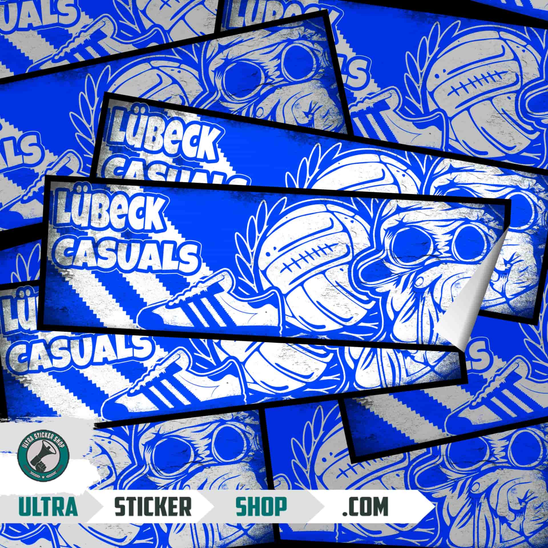 Lübeck casuals Aufkleber