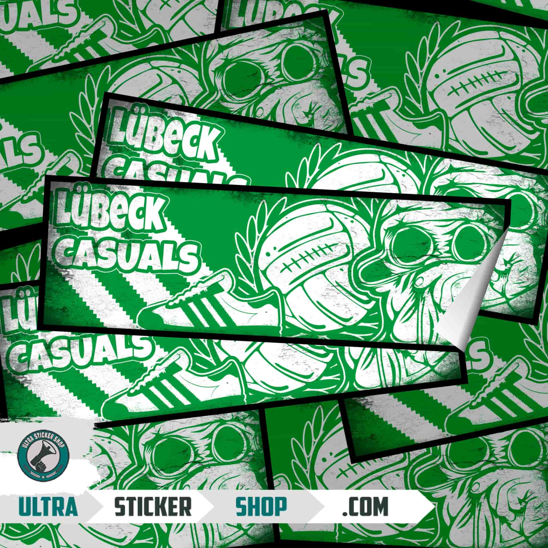 Lübeck casuals Aufkleber