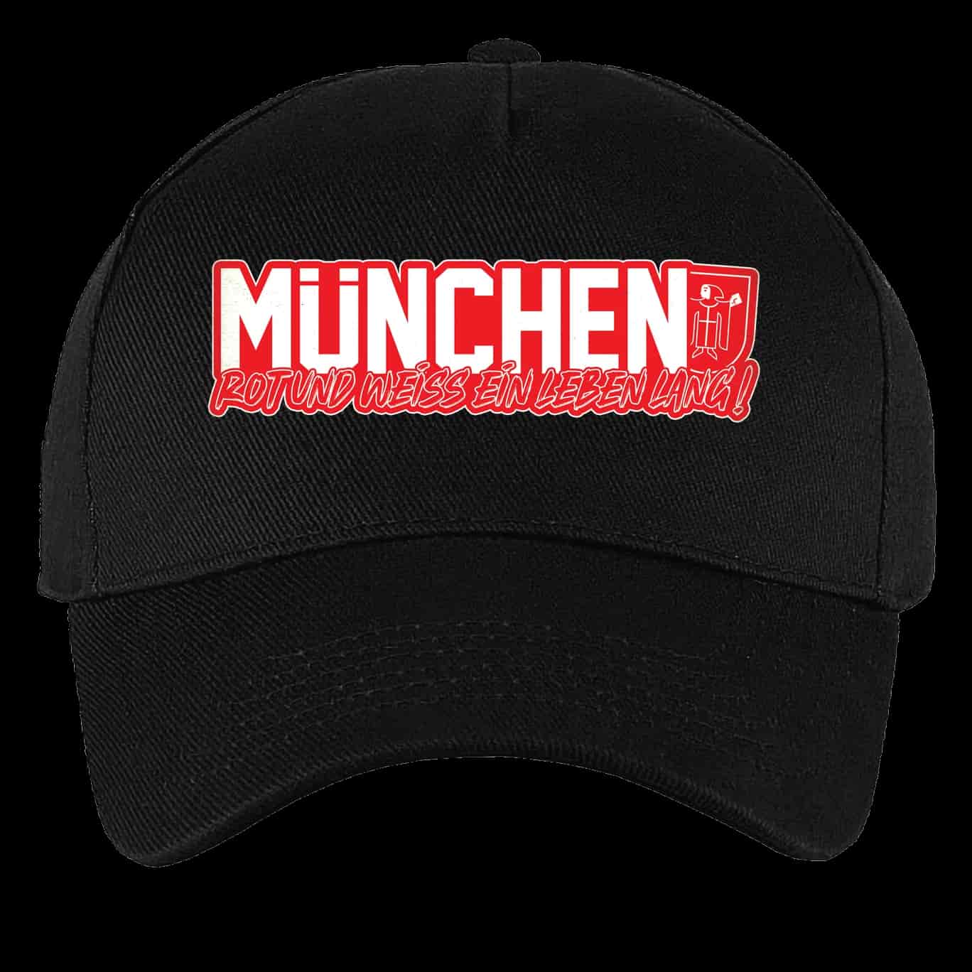 München, rot und weiss ein leben lang Kappe
