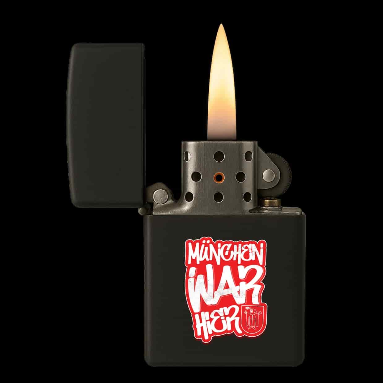 München war hier Feuerzeug