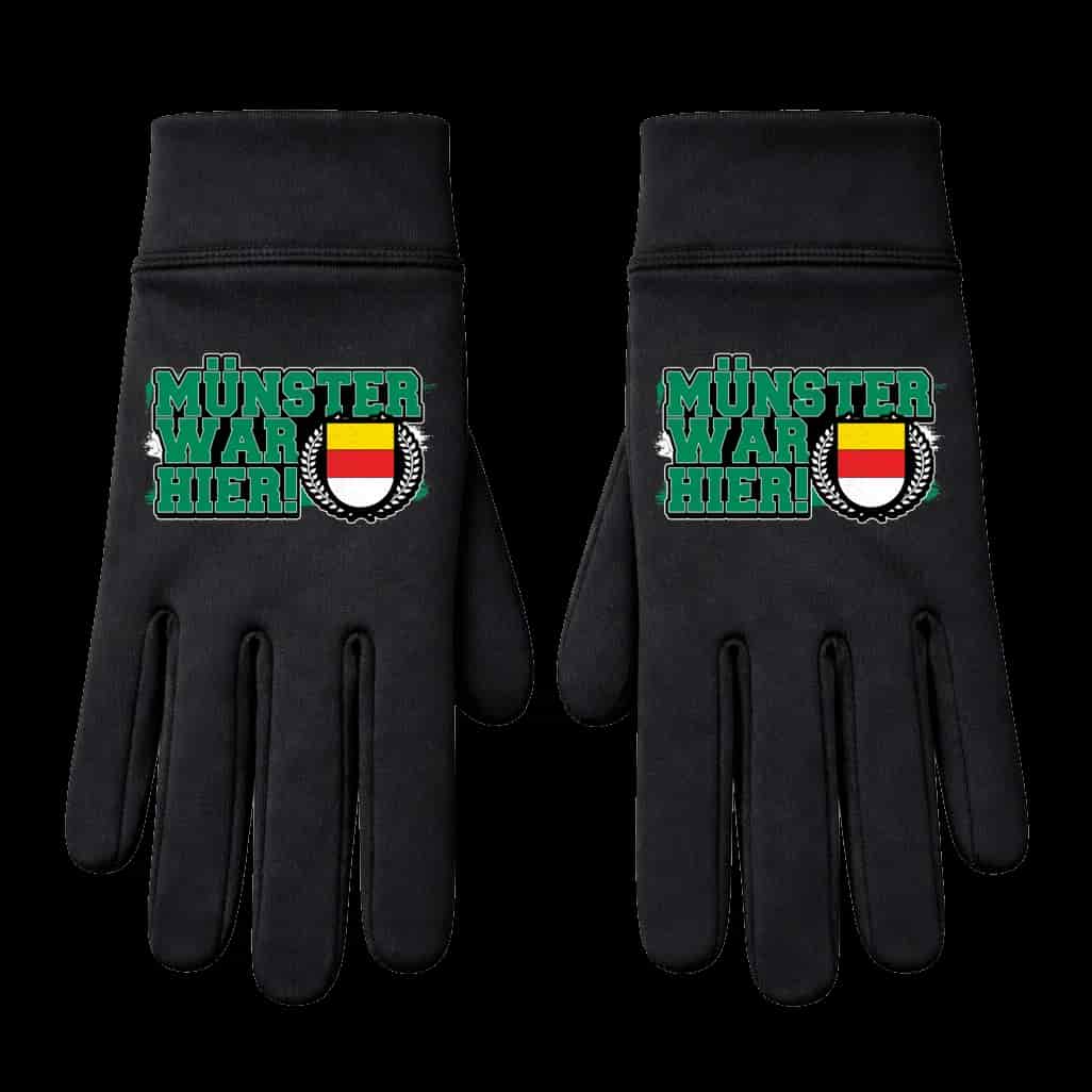 Münster war hier Handschuhe