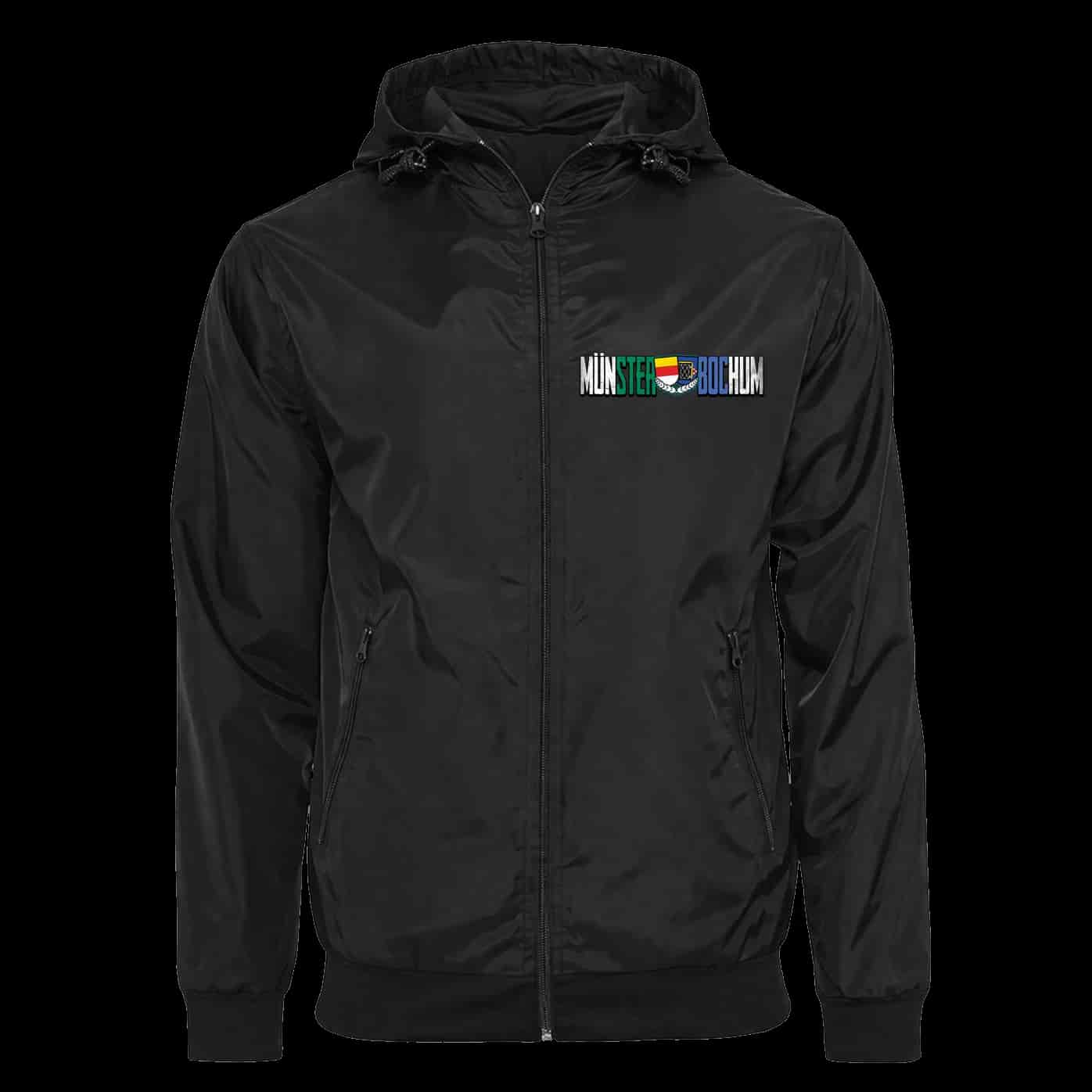 Münster X Bochum Jacke mit abnehmbarer Balaclava