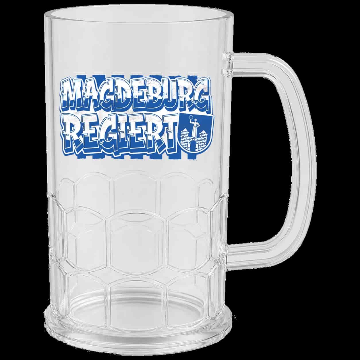 Magdeburg regiert Bierkrug