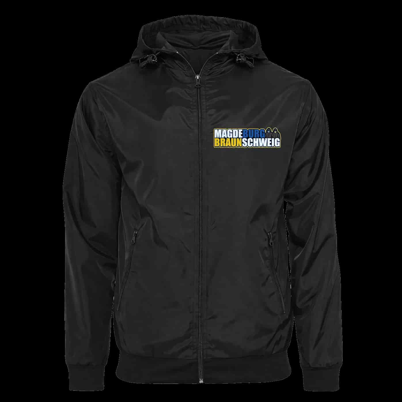 Magdeburg X Braunschweig Jacke mit abnehmbarer Balaclava