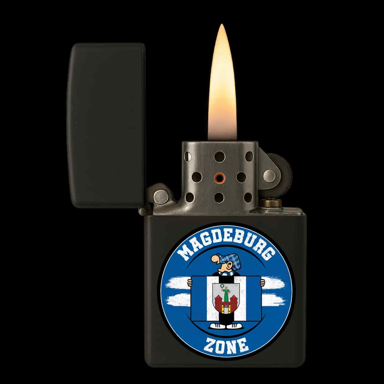 Magdeburg zone Feuerzeug