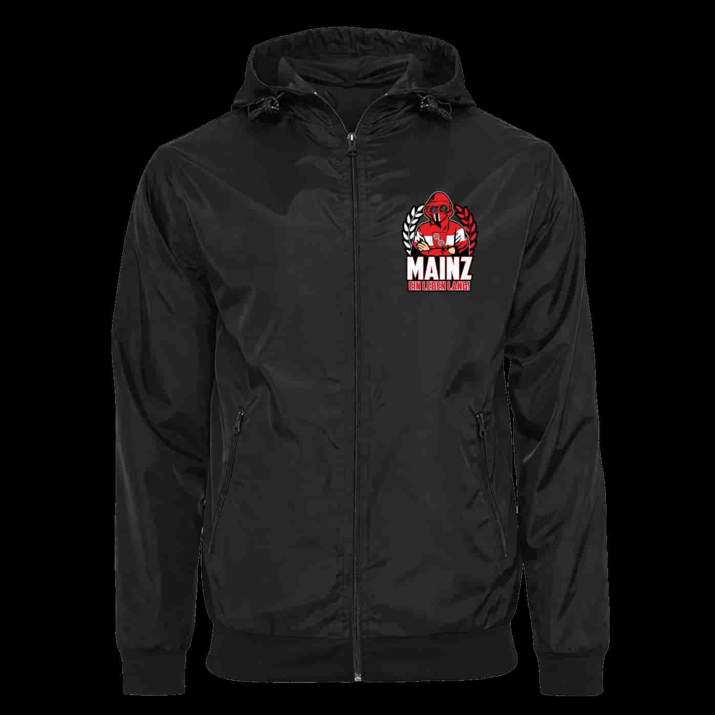 Mainz ein leben lang Jacke mit abnehmbarer Balaclava