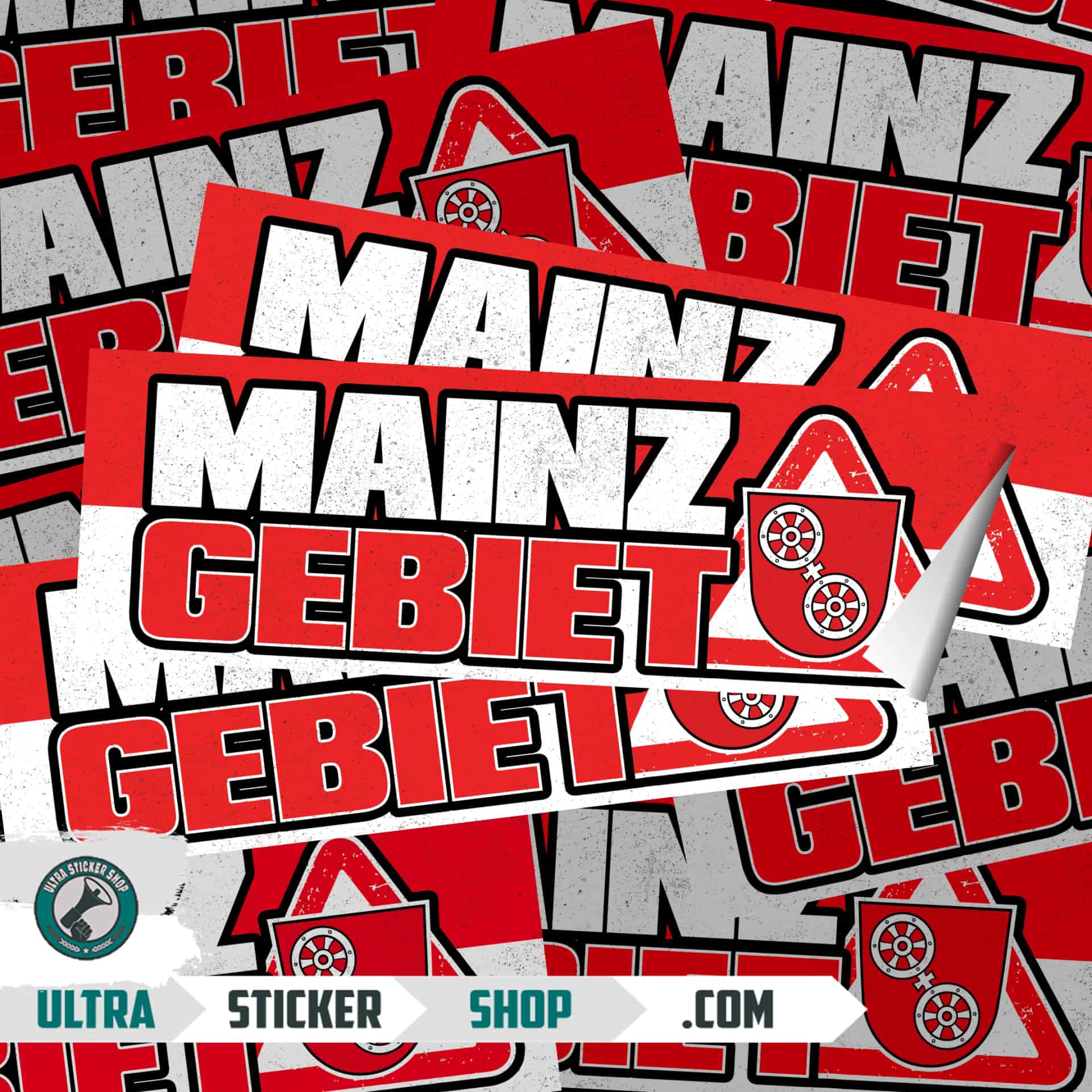 Mainz gebiet Aufkleber