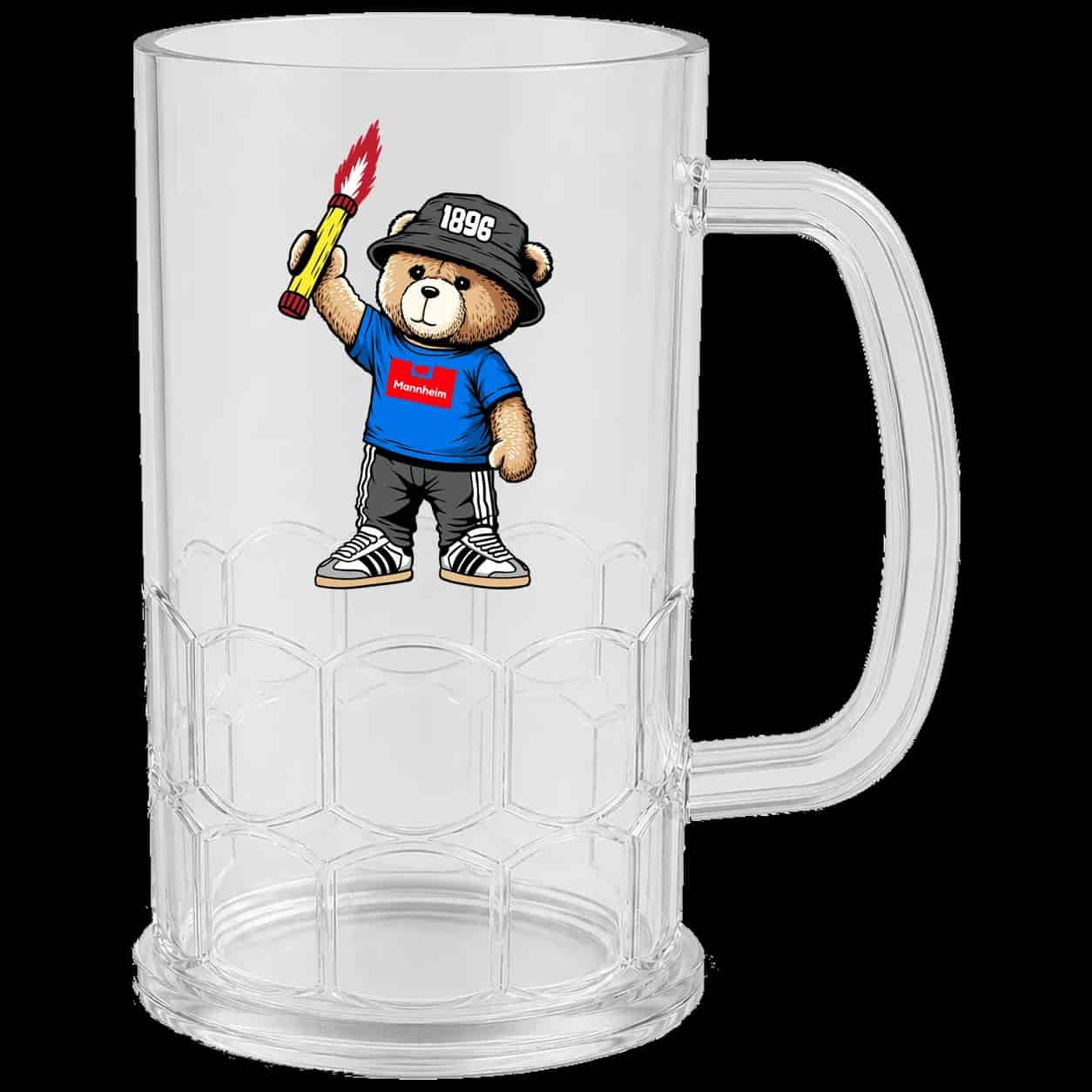 Mannheim 1896 bear Bierkrug