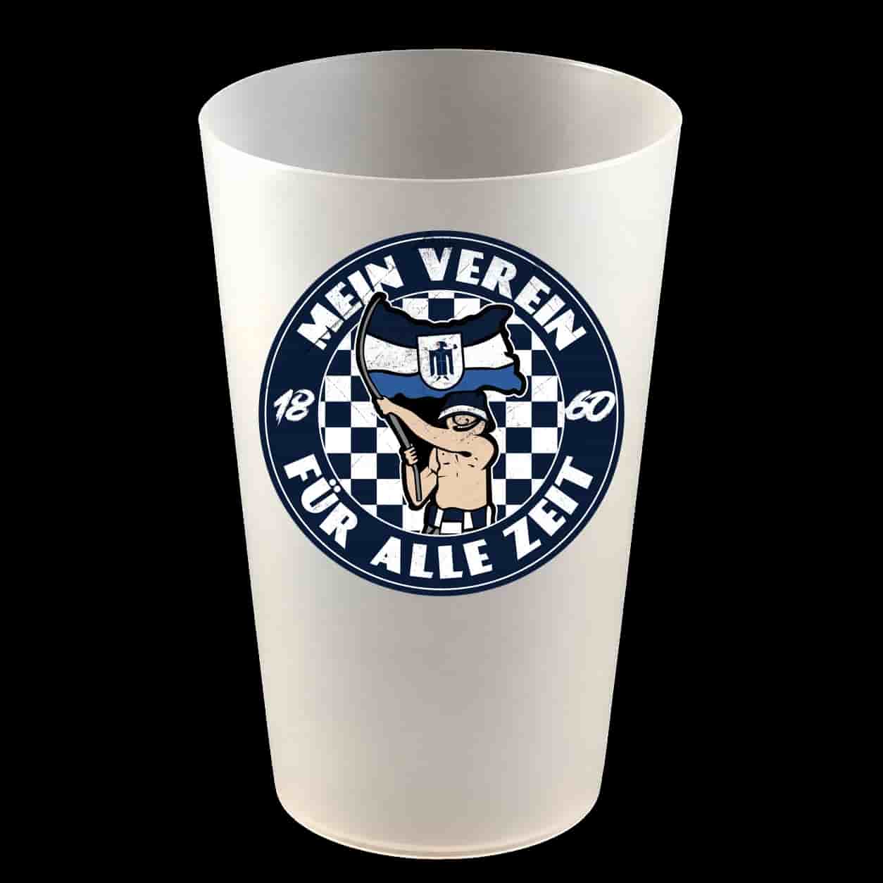 Mein verein für alle zeit Hartbecher