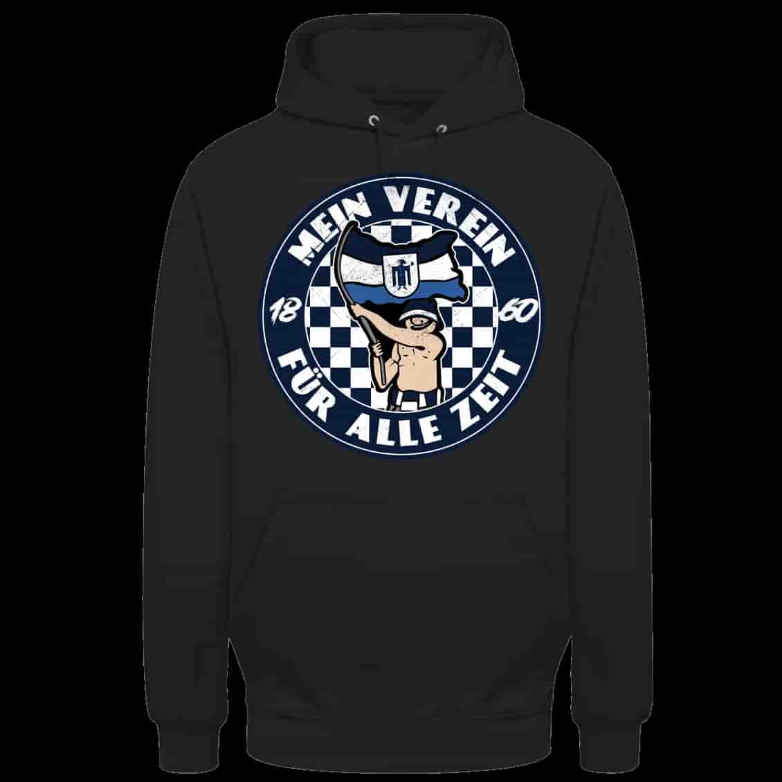 Mein verein für alle zeit Hoodie