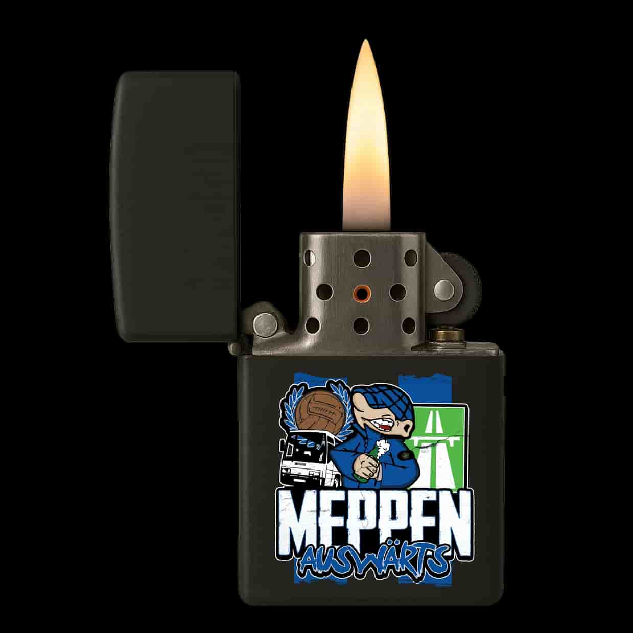 Meppen auswärts Feuerzeug