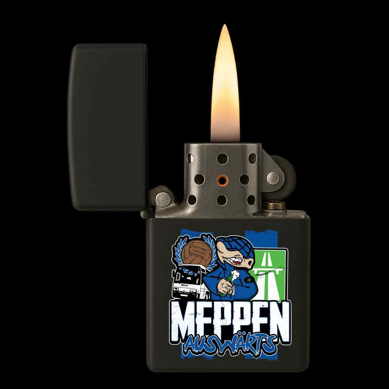 Meppen auswärts Feuerzeug