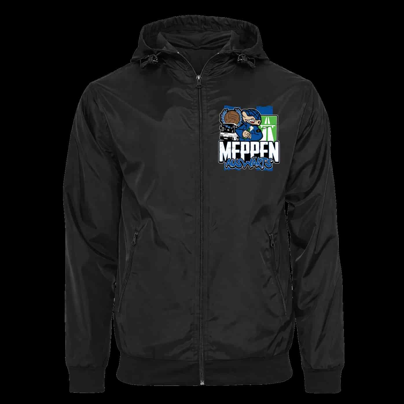 Meppen auswärts Jacke mit abnehmbarer Balaclava