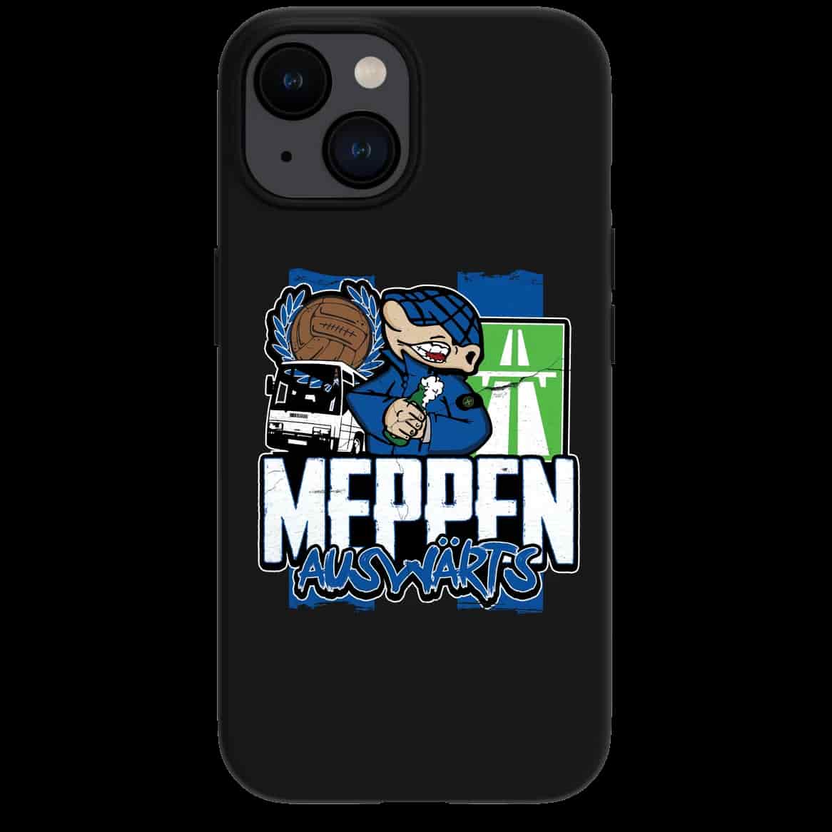 Meppen auswärts iPhone-Hülle