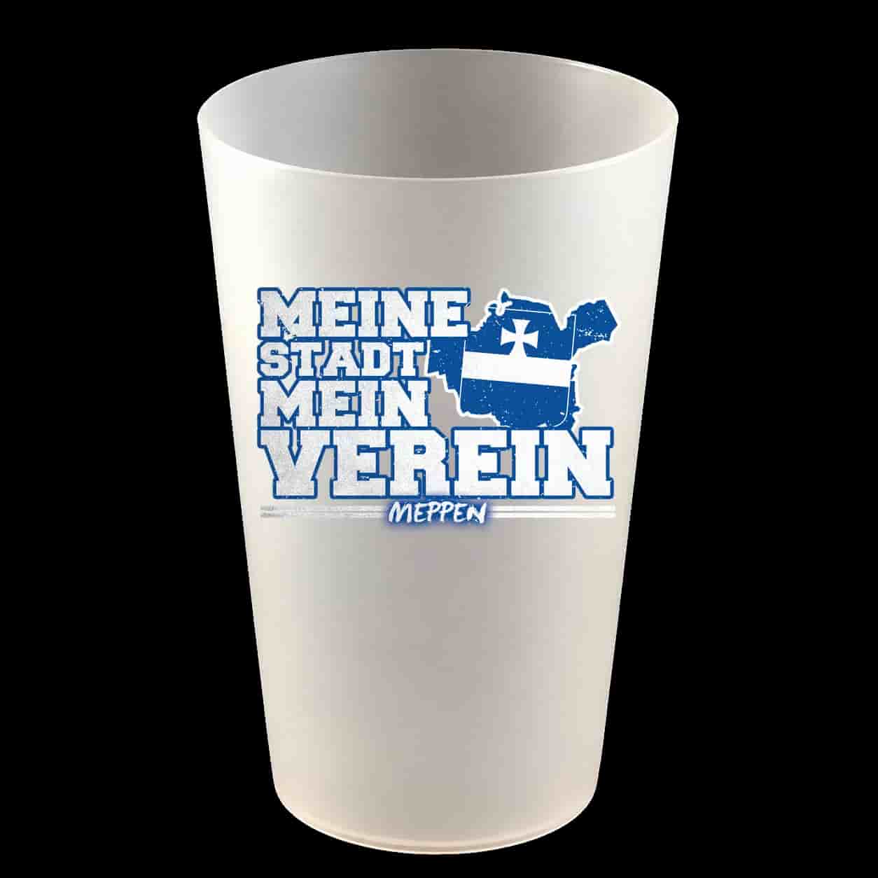 Meppen Meine stadt mein verein Hartbecher