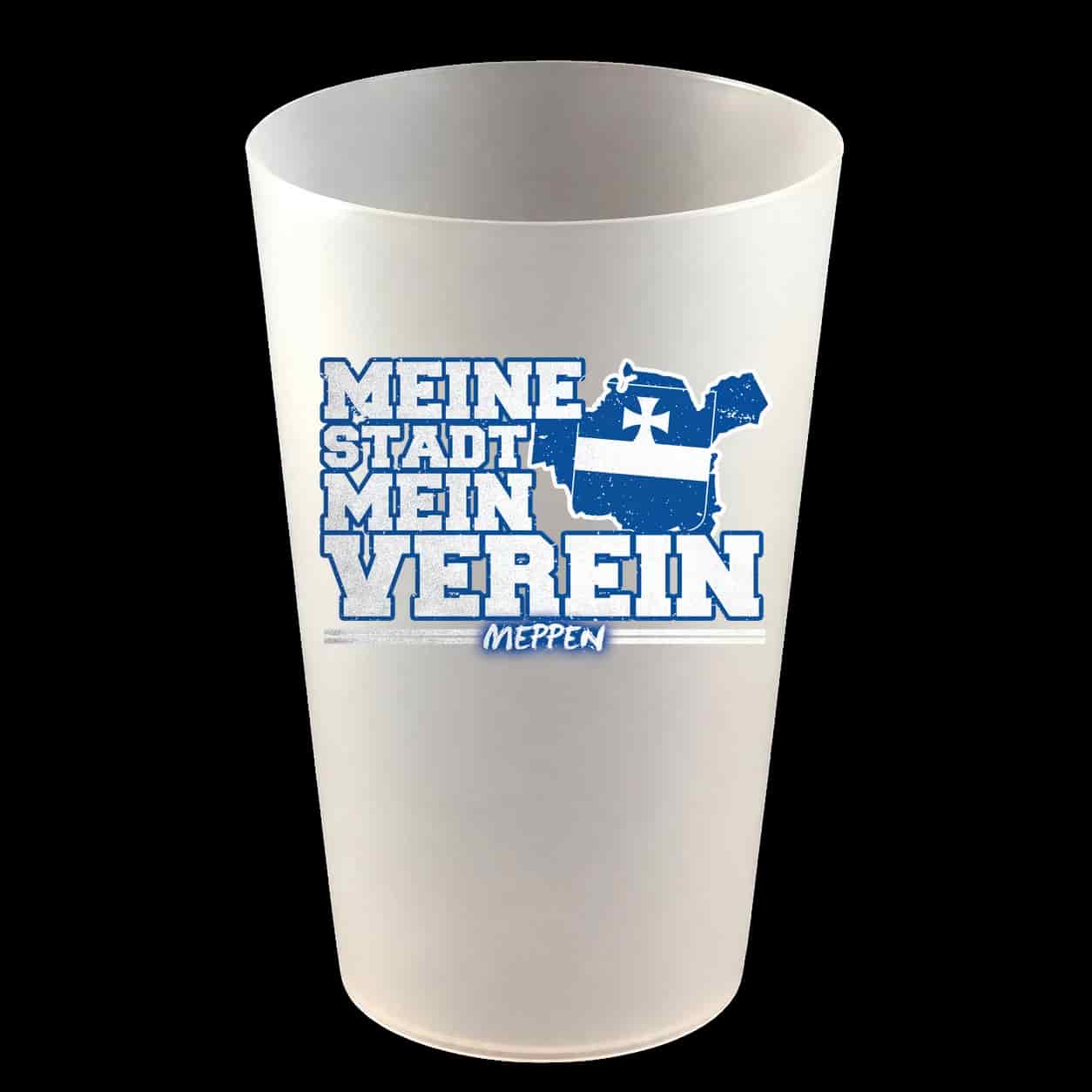 Meppen Meine stadt mein verein Hartbecher