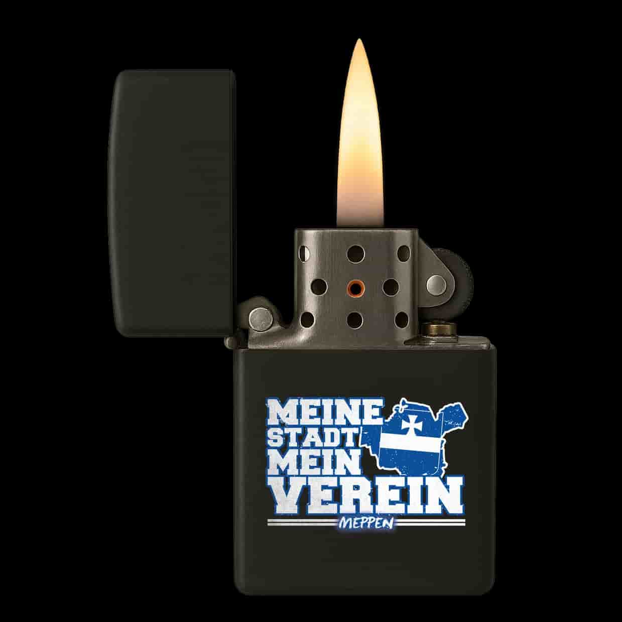 Meppen Meine stadt mein verein Feuerzeug
