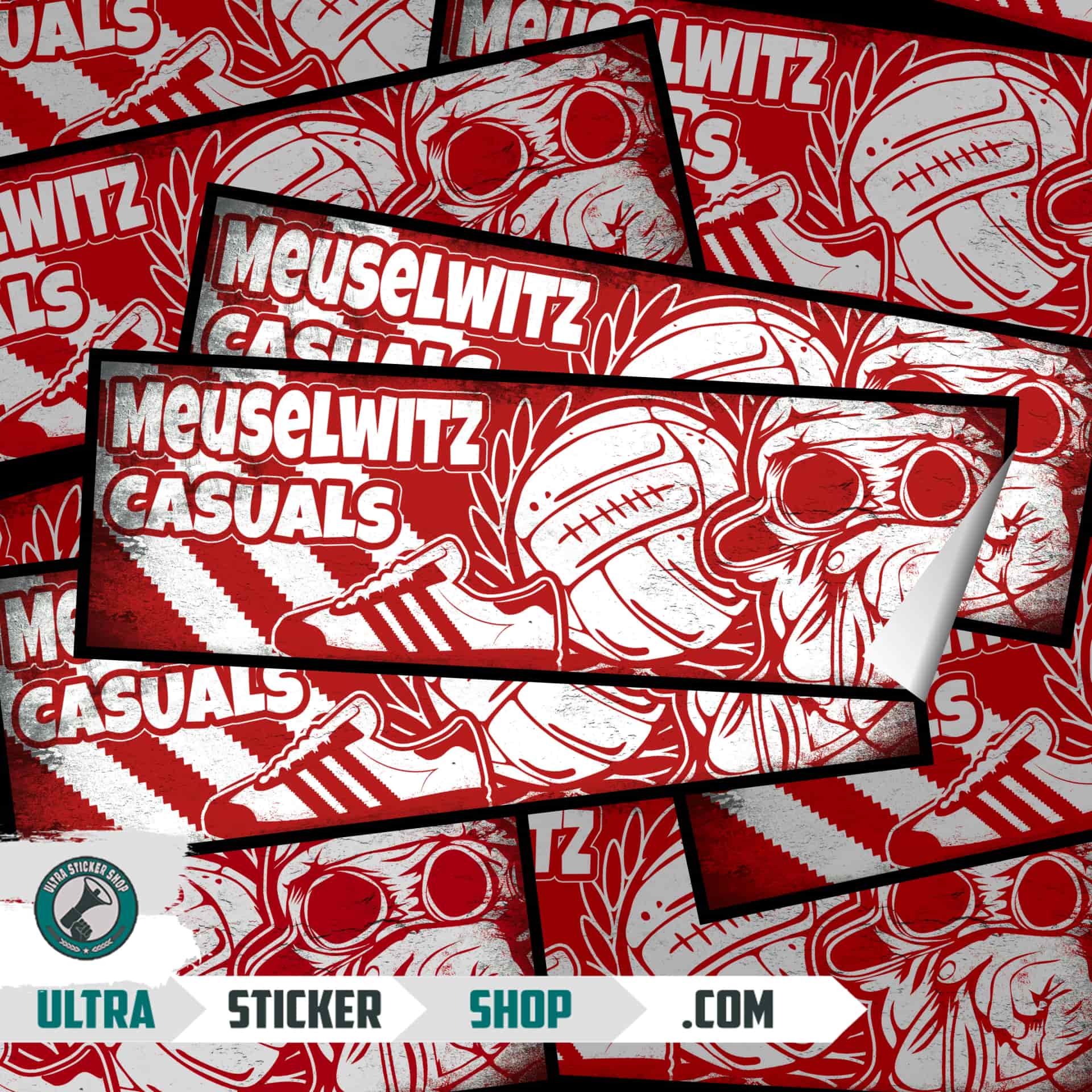 Meuselwitz casuals Aufkleber