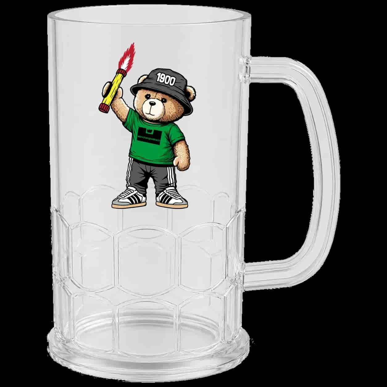 Mönchengladbach 1900 bear Bierkrug