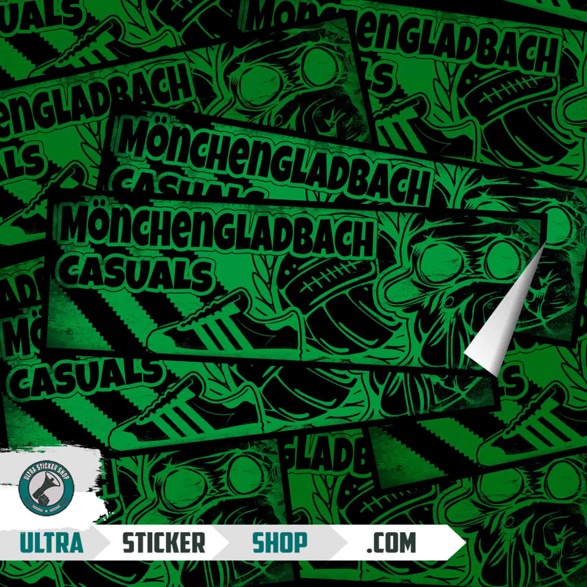 Mönchengladbach casuals Aufkleber
