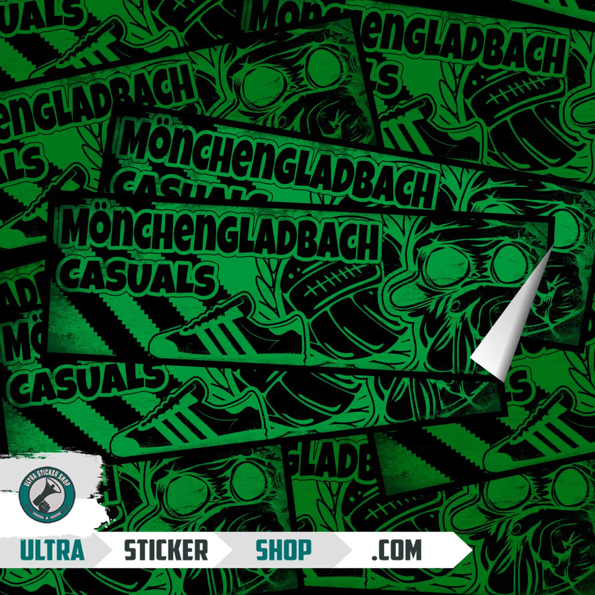 Mönchengladbach casuals Aufkleber