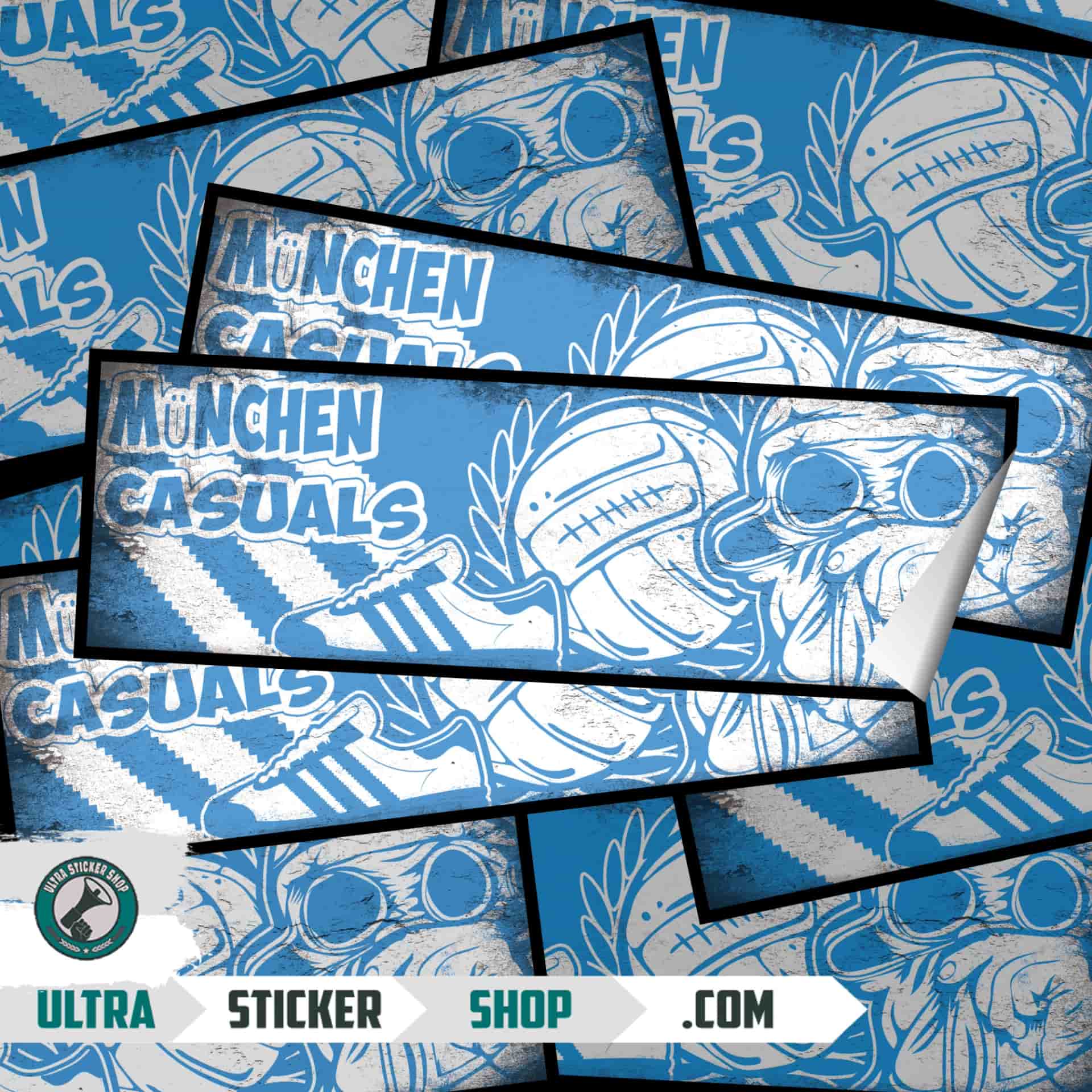 München casuals Aufkleber