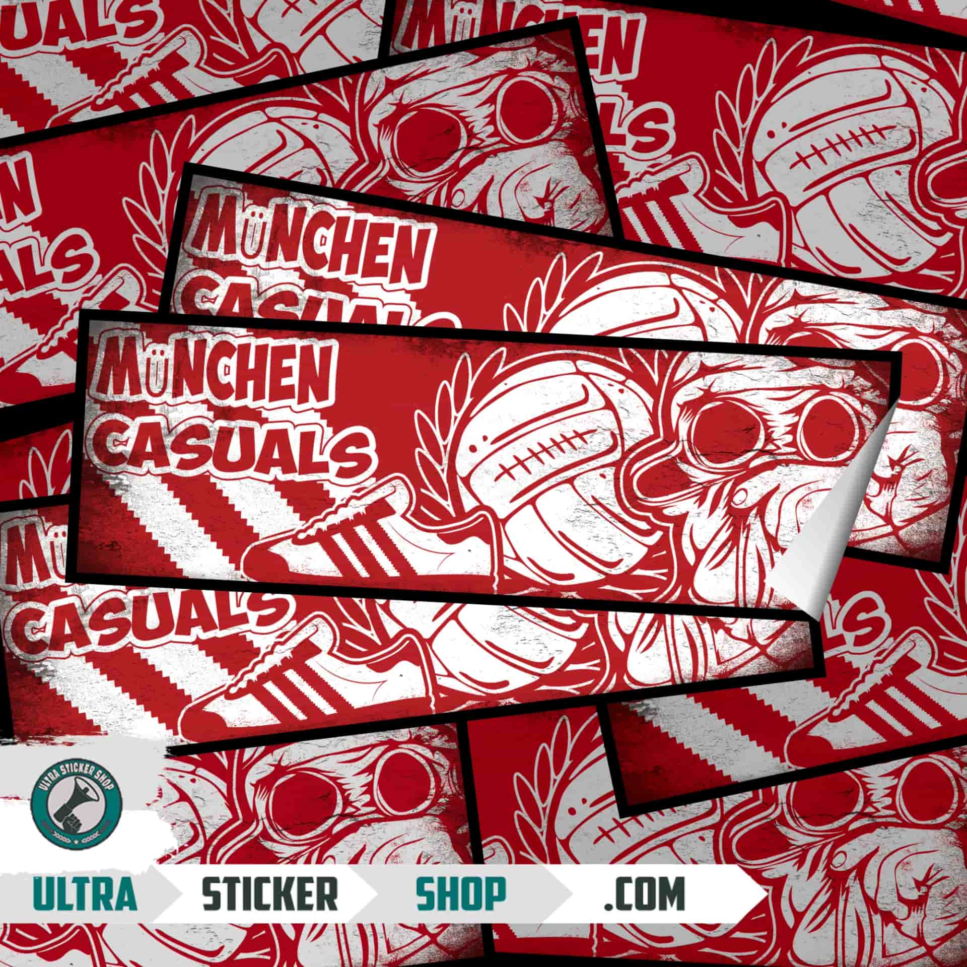 München casuals Aufkleber