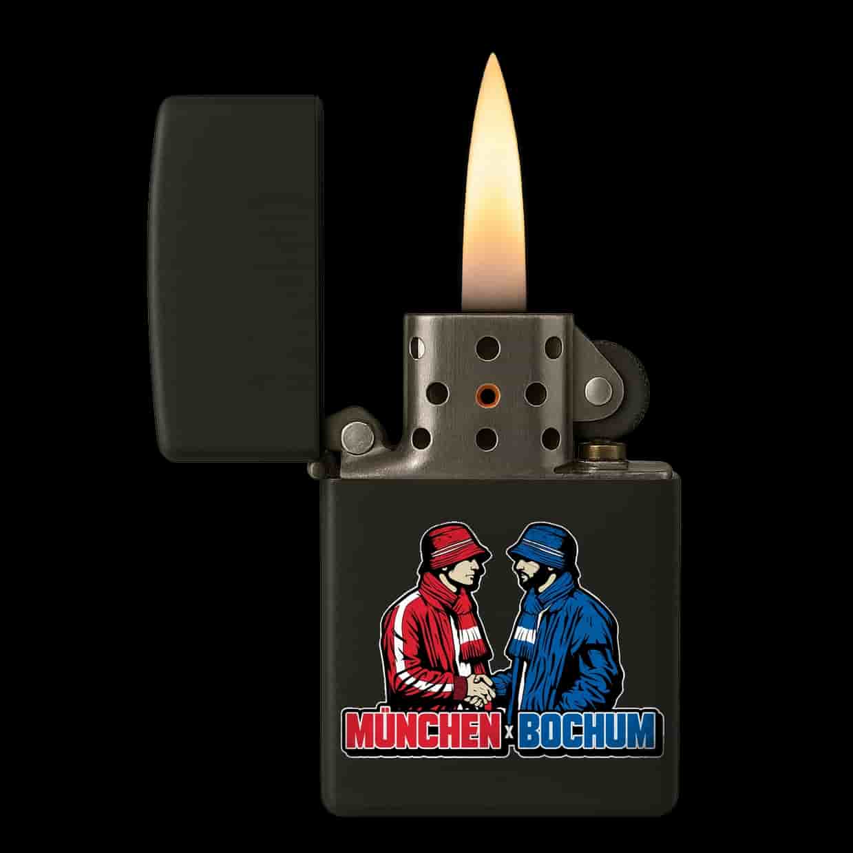 München X Bochum Feuerzeug