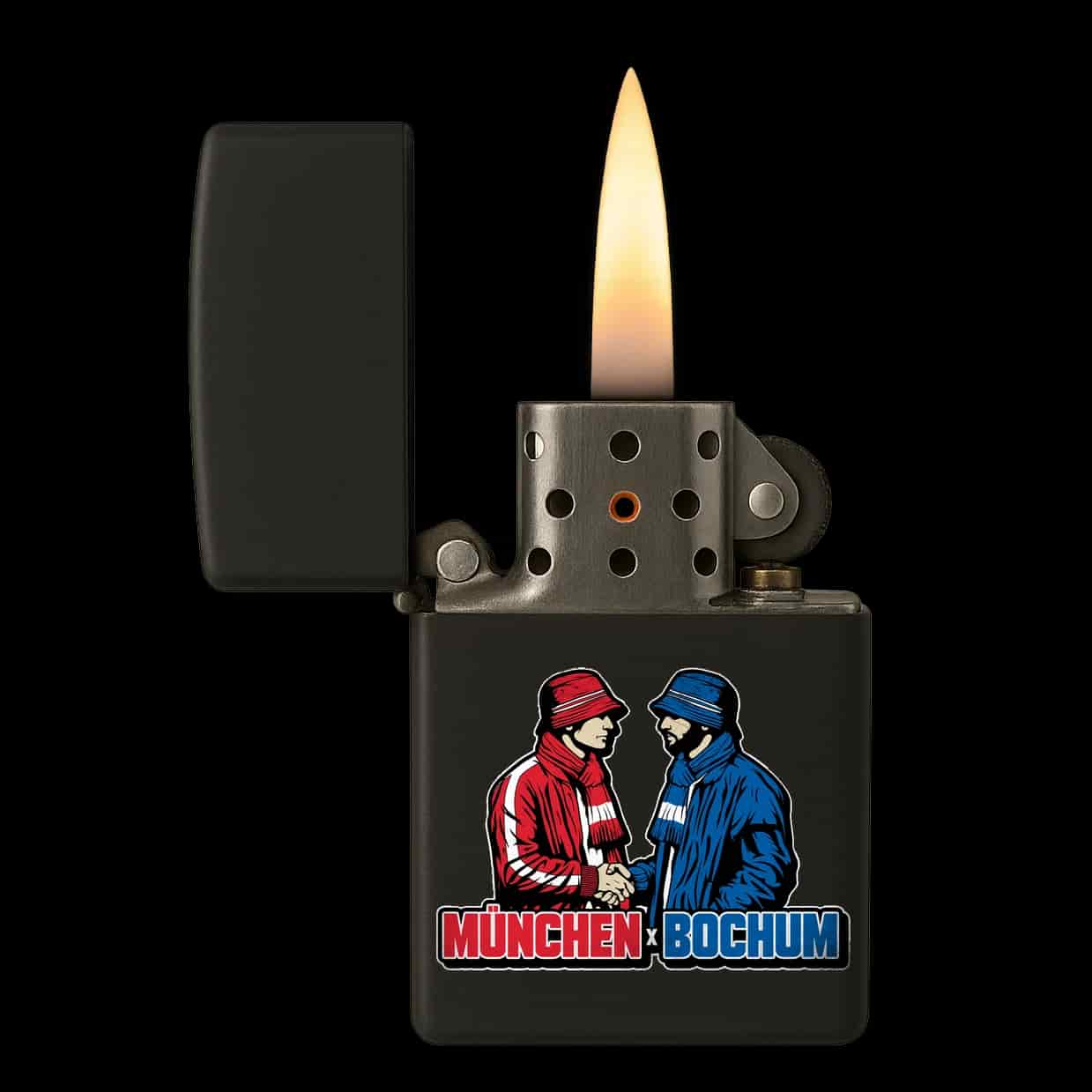 München X Bochum Feuerzeug