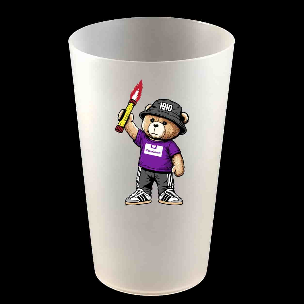 Neumünster 1910 bear Hartbecher