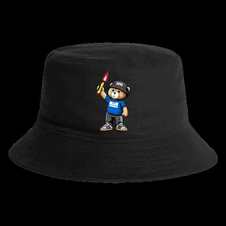 Neustrelitz 1949 bear Bucket Hat