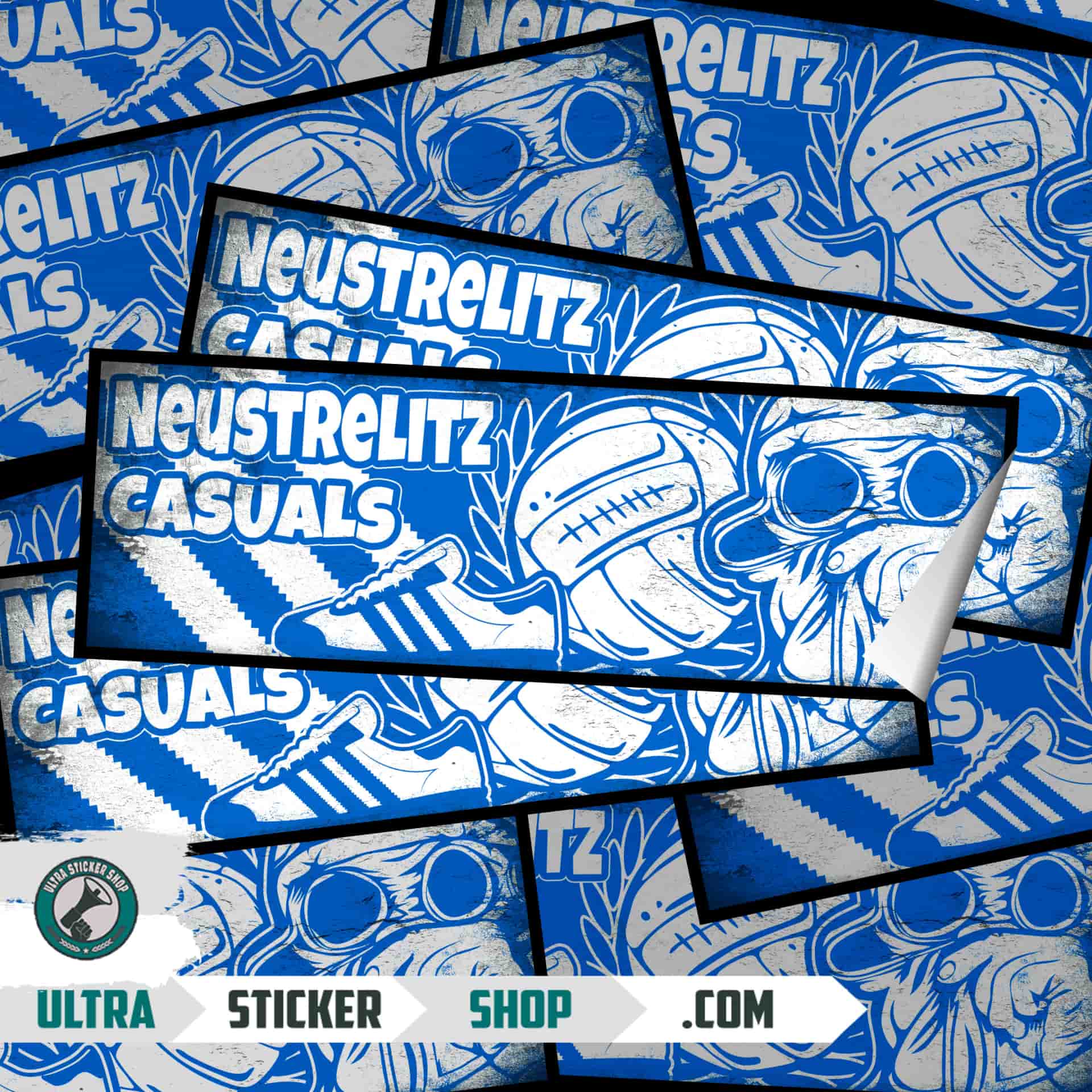 Neustrelitz casuals Aufkleber