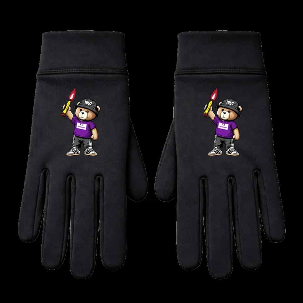 Nöttingen 1957 bear Handschuhe