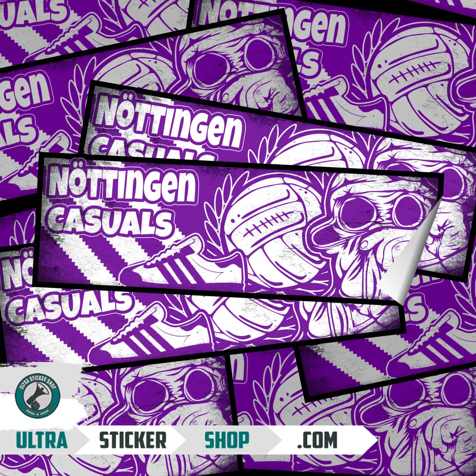 Nöttingen casuals Aufkleber