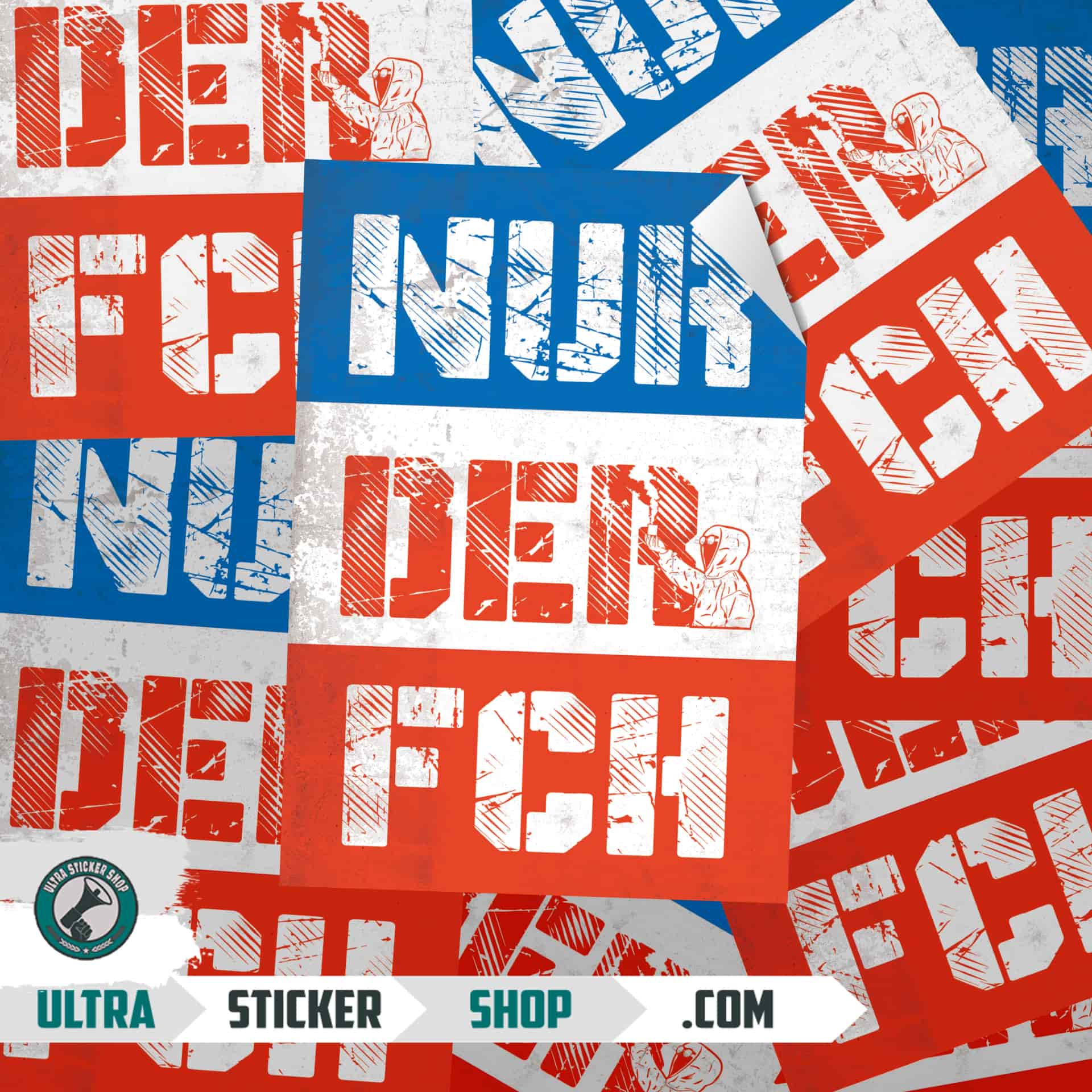 Nur der FCH Aufkleber