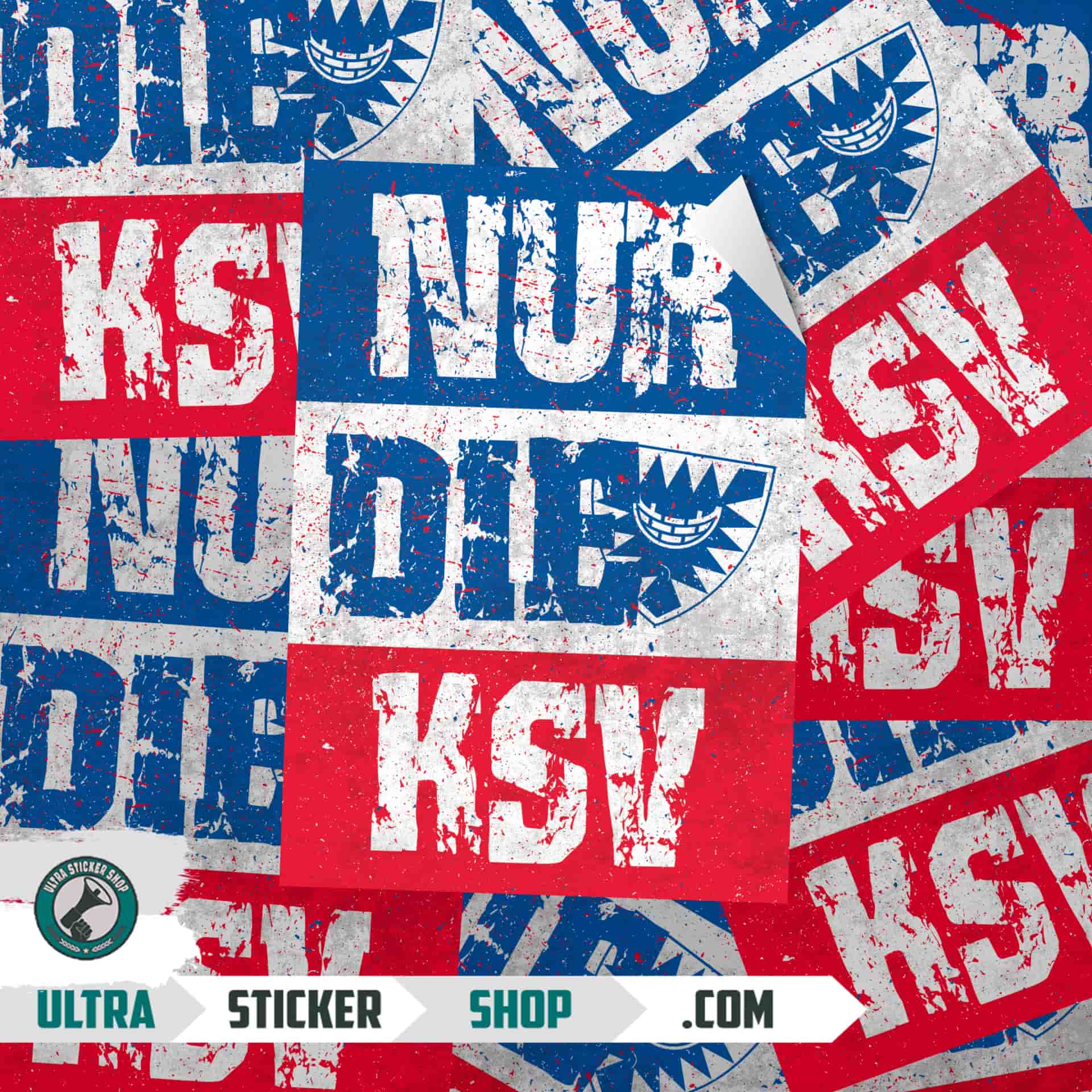 Nur Die KSV Aufkleber