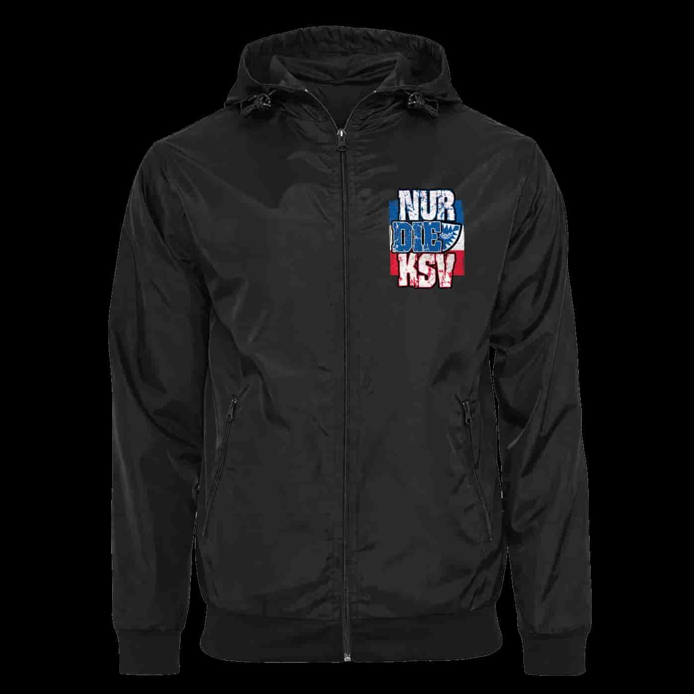 Nur Die KSV Jacke mit abnehmbarer Balaclava