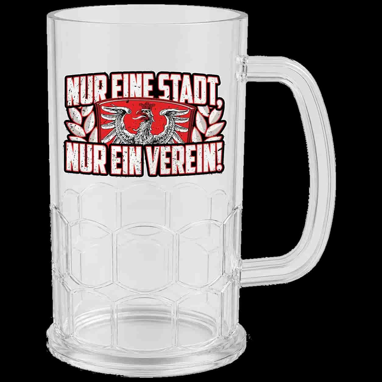 Nur eine stadt, Nur ein verein Bierkrug