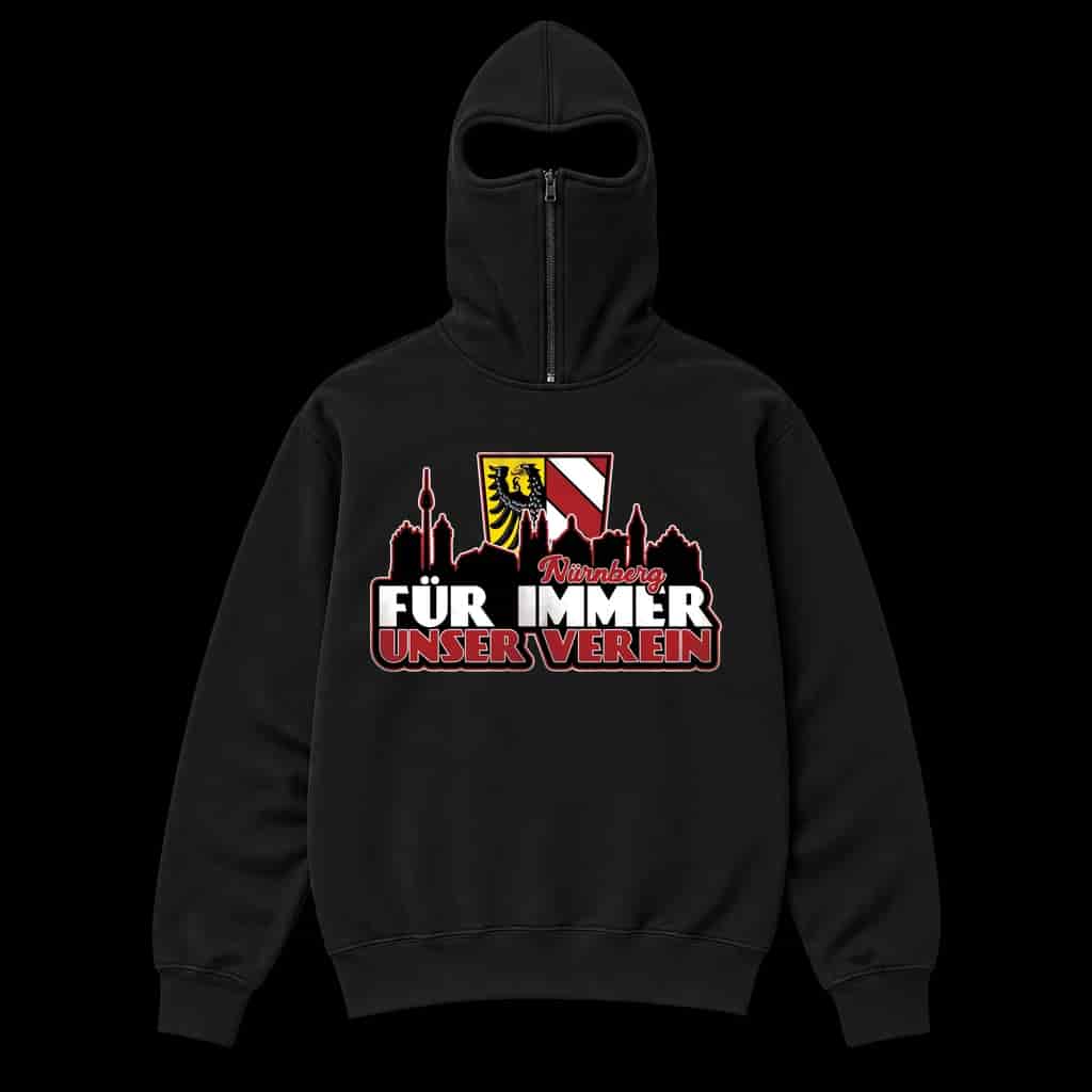 Nürnberg für immer unser verein Ninja Kapuzenpullover