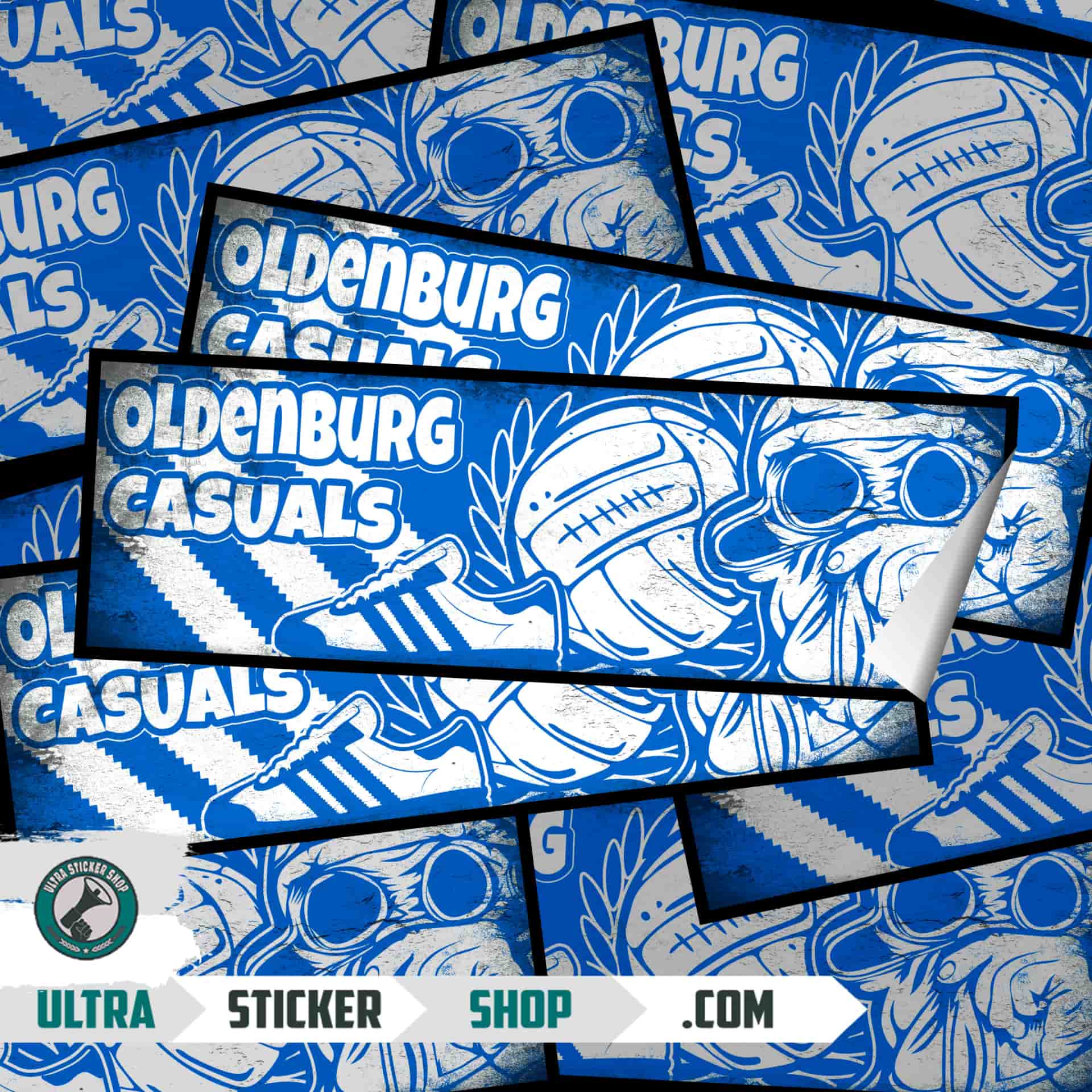 Oldenburg casuals Aufkleber