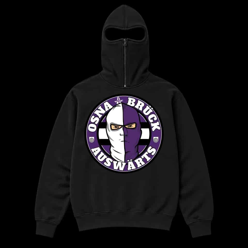 Osnabrück auswärts Ninja Kapuzenpullover