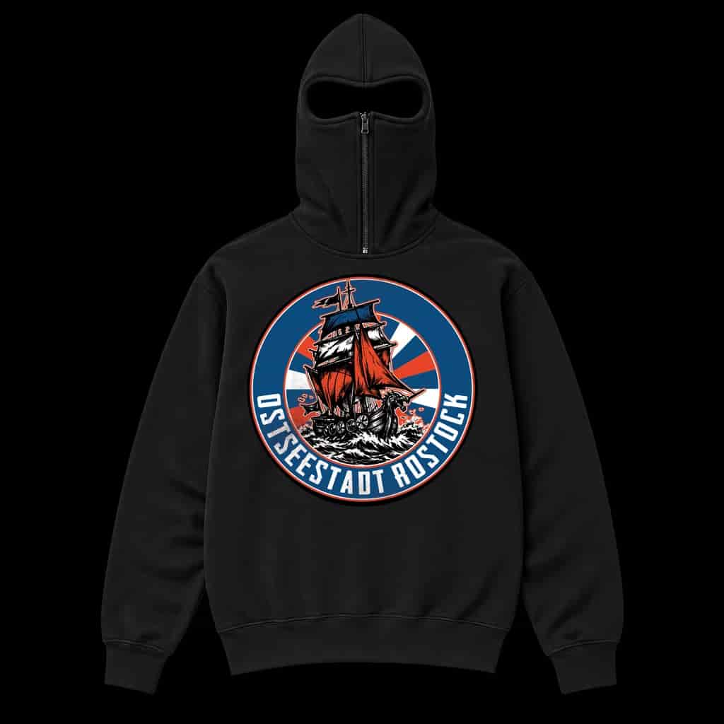 ostseestadt rostock Ninja Kapuzenpullover