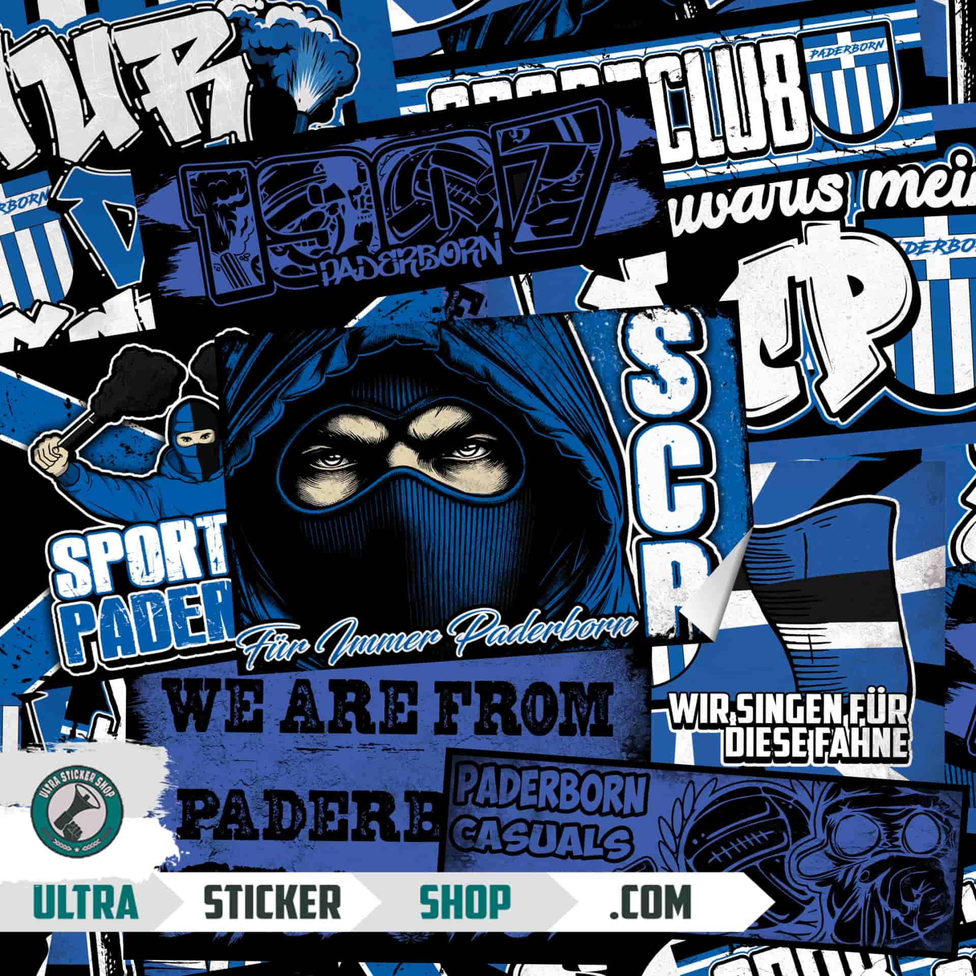 Paderborn Aufkleber-Mix