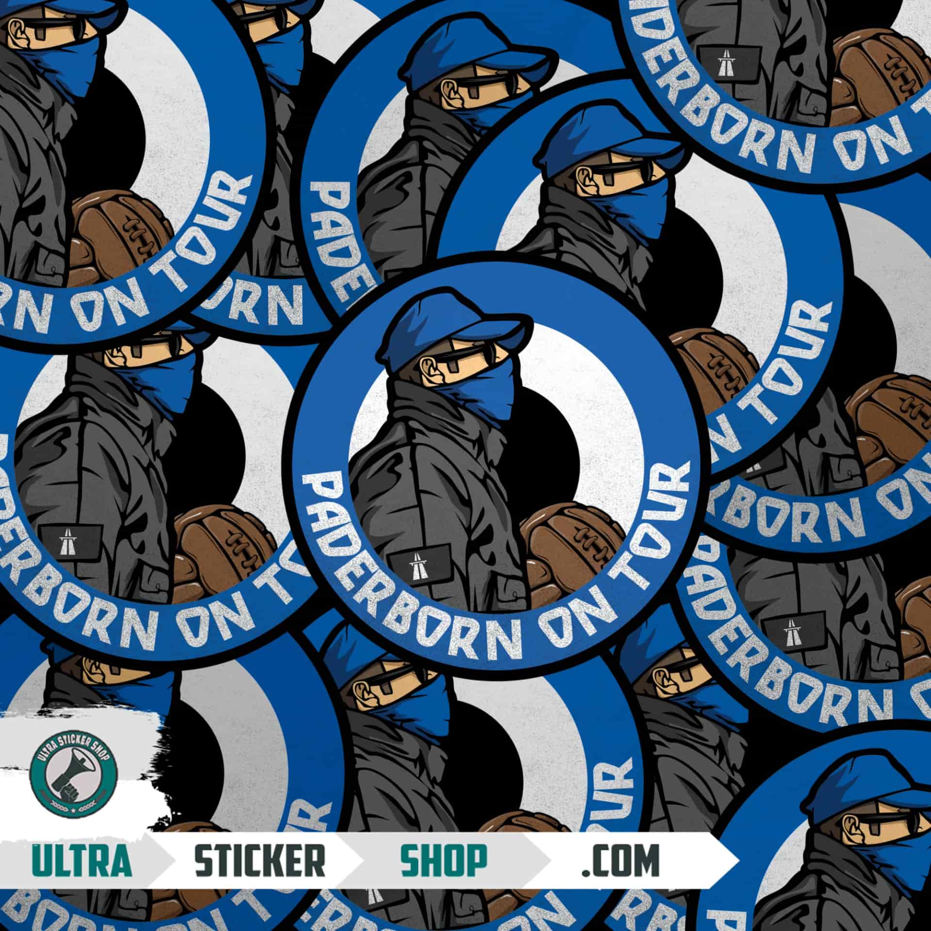 Paderborn on tour Aufkleber