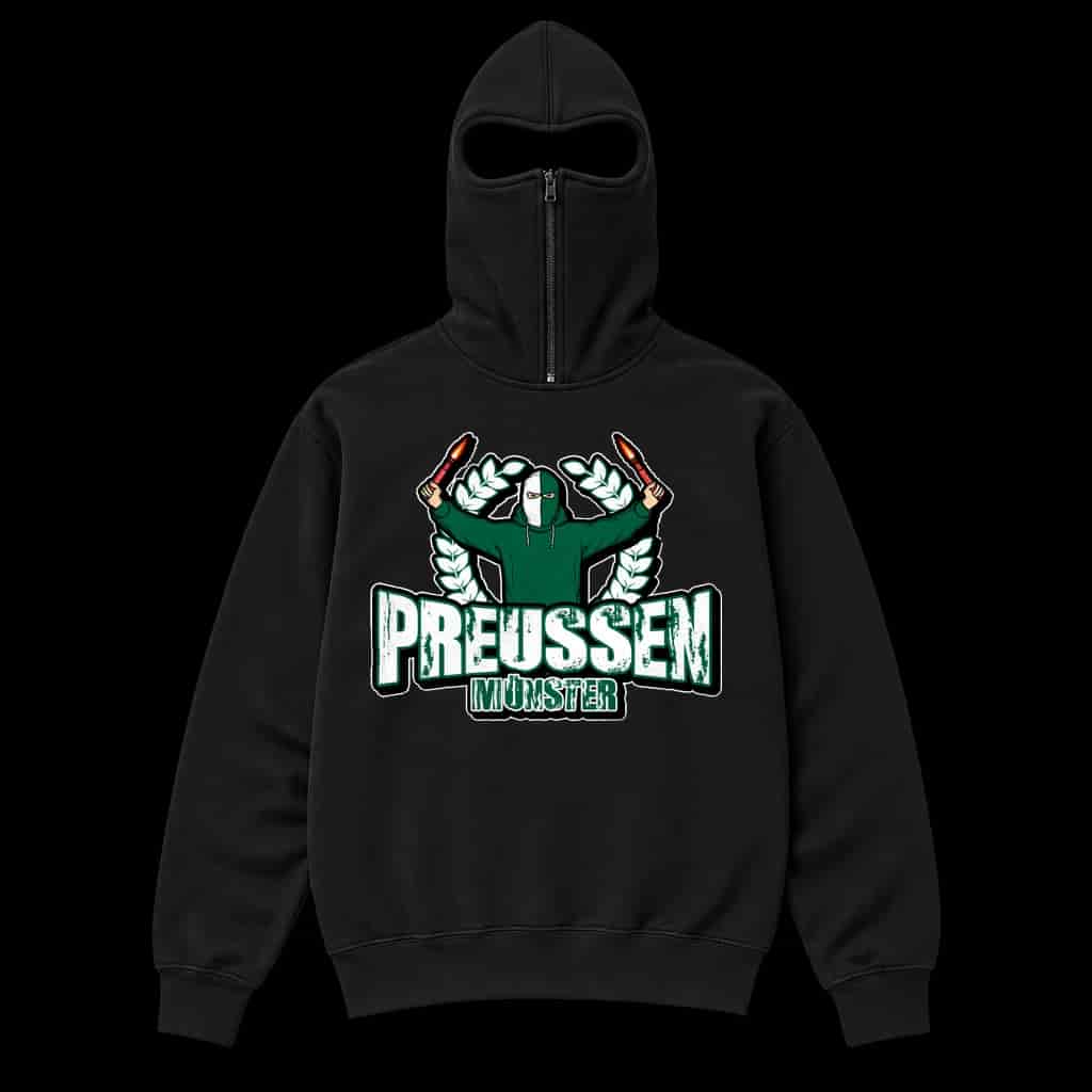 Preussen Münster Ninja Kapuzenpullover