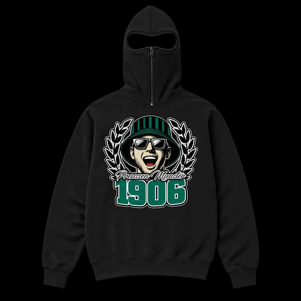 Preussen Münster 1906 Ninja Kapuzenpullover
