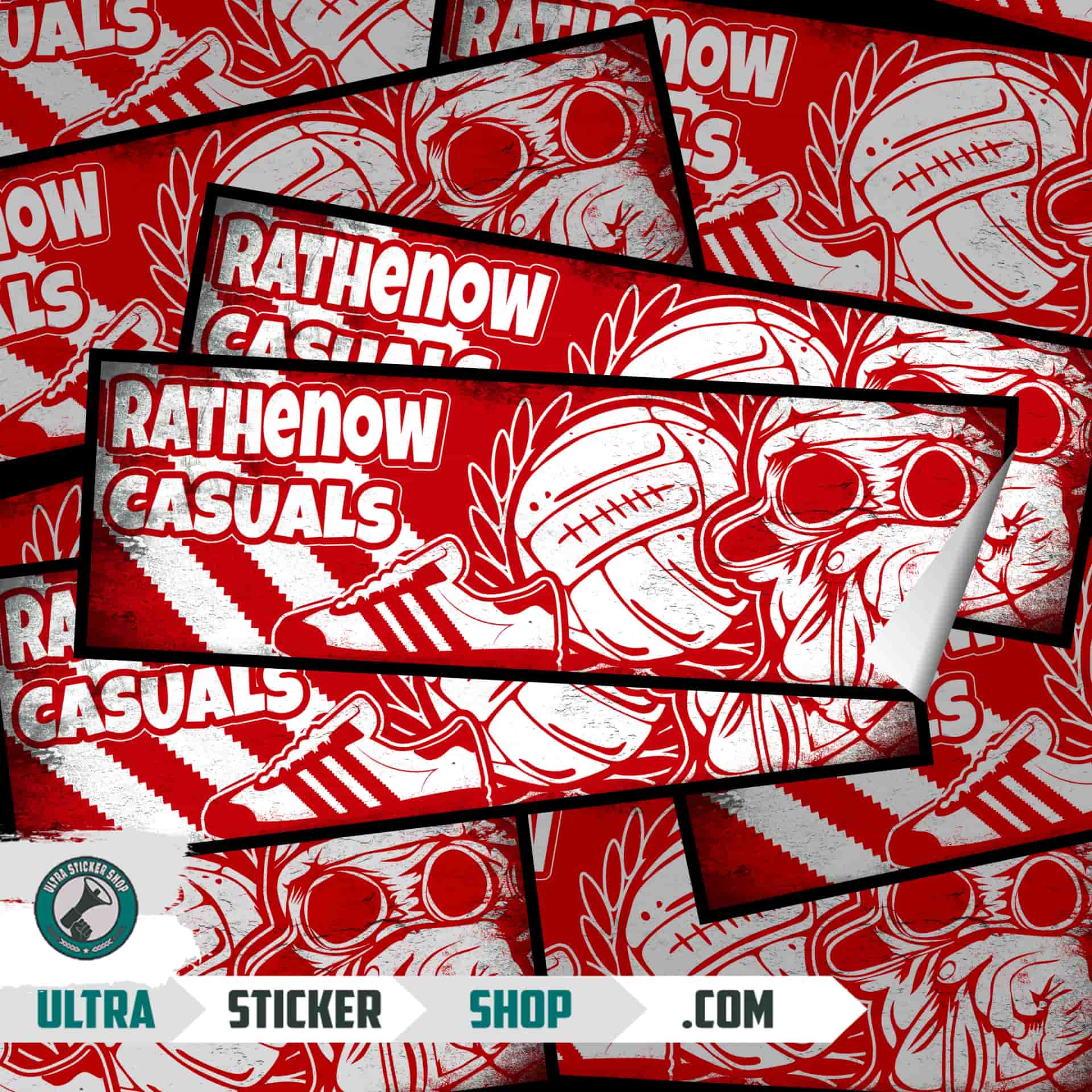 Rathenow casuals Aufkleber