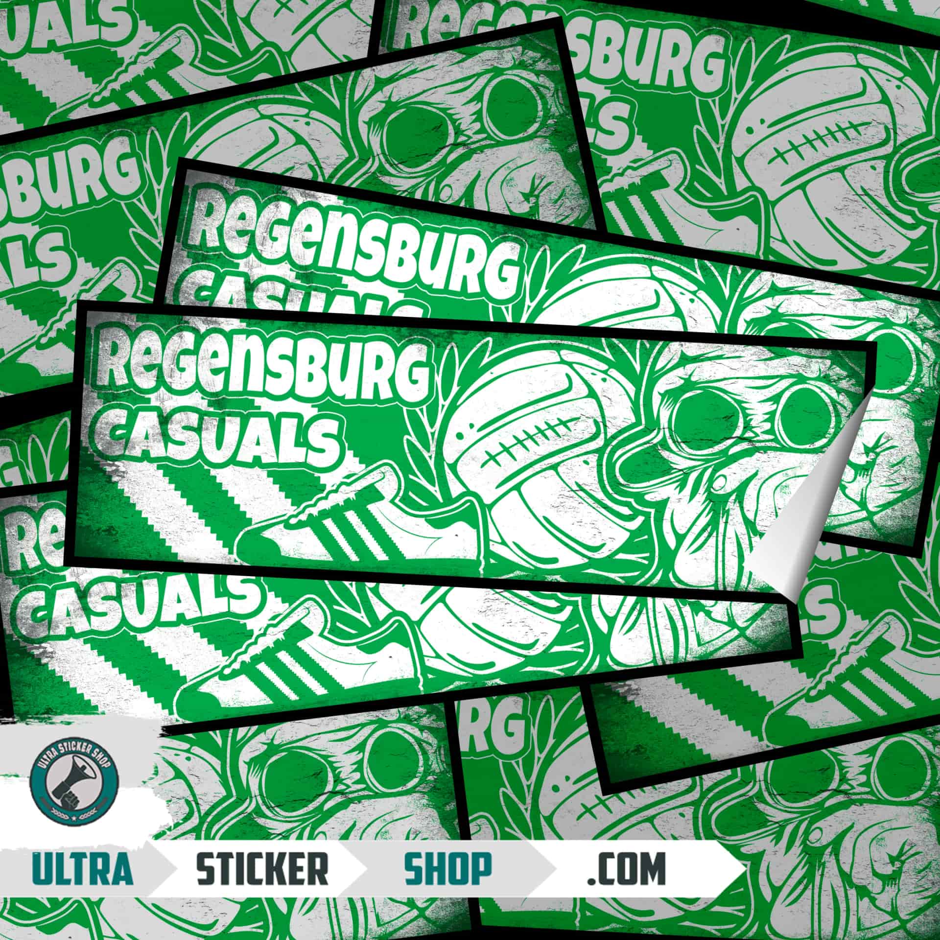 Regensburg casuals Aufkleber