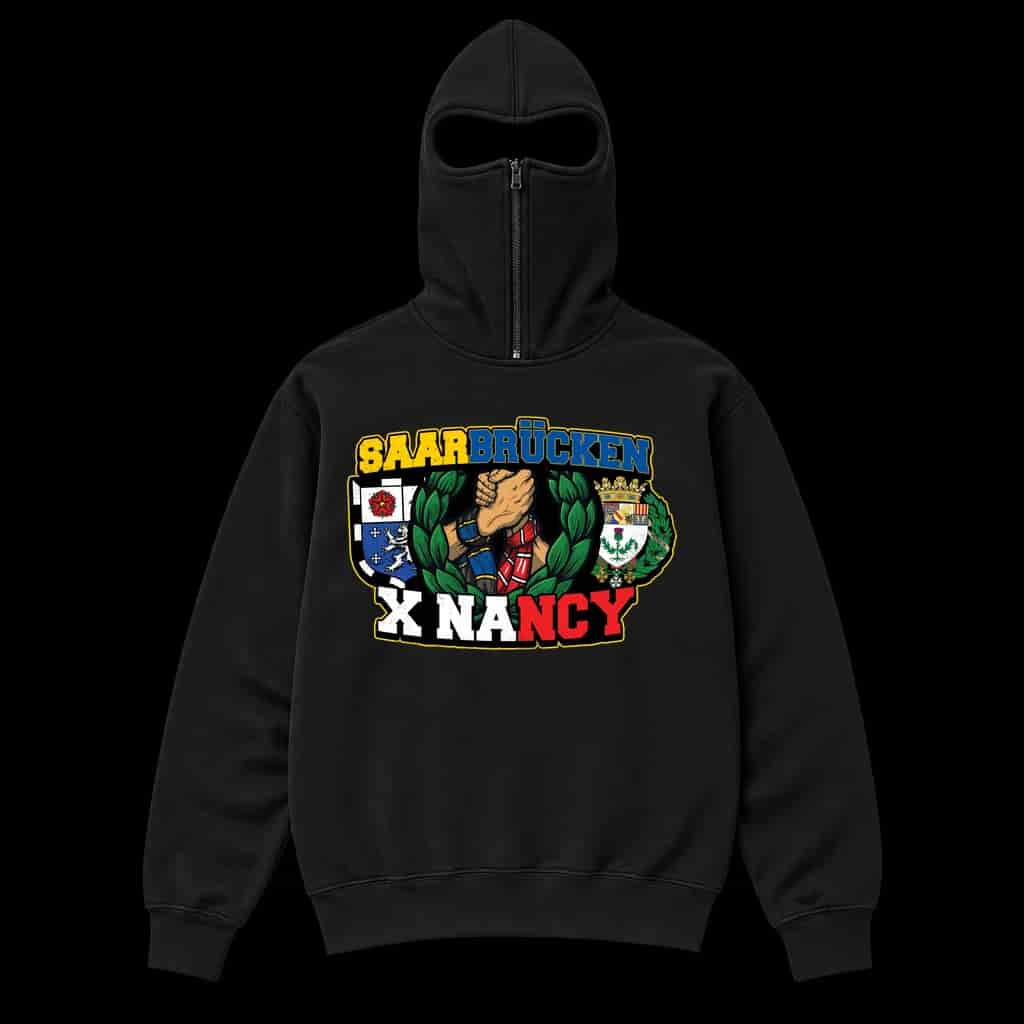 Saarbrücken Nancy Ninja Kapuzenpullover