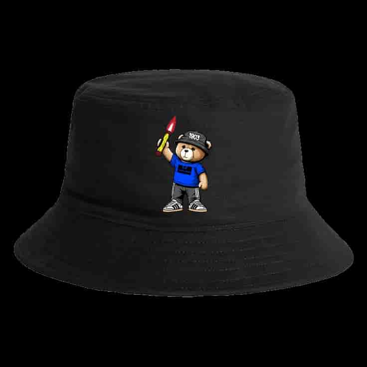 Saarbrücken 1903 bear Bucket Hat